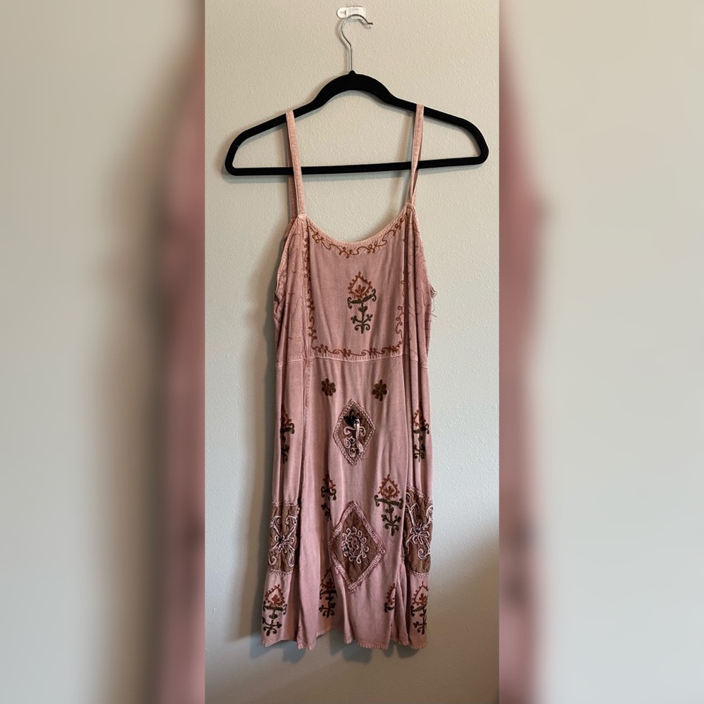 Light rose pink dress